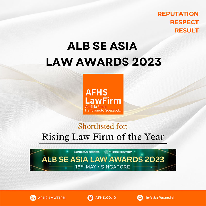 Rising Law Firm of the Year in ALB SE ASIA Law Awards 2023